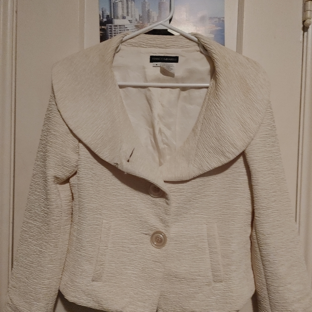 Ivory vintage bolero jacket